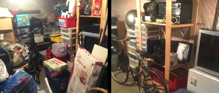 Before and After - Clutter Relief Services - Judy Rickey