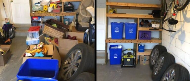 Before and After - Clutter Relief Services - Judy Rickey-