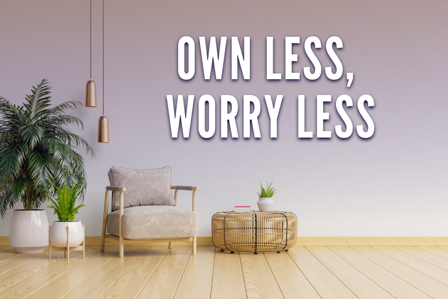 Own Less, Worry Less