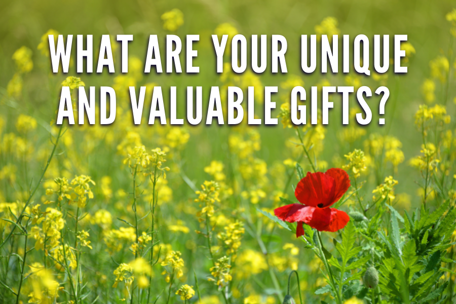 What Are Your Unique And Valuable Gifts?